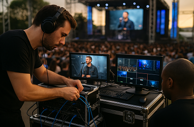 Internet para Conectividade de Eventos e Negócios